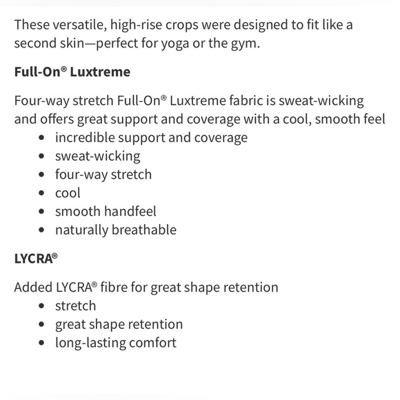 Lululemon Wunder Under Crop (Hi-Rise)
Obscurred Black Dusty Mauve - Picture 5 of 8